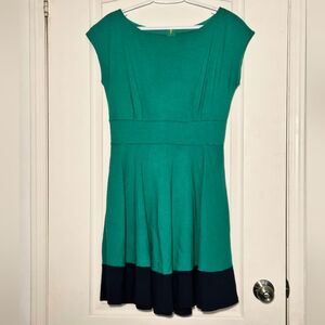 🍀 Kate Spade Colour Block Ponte A-line Mini Dress